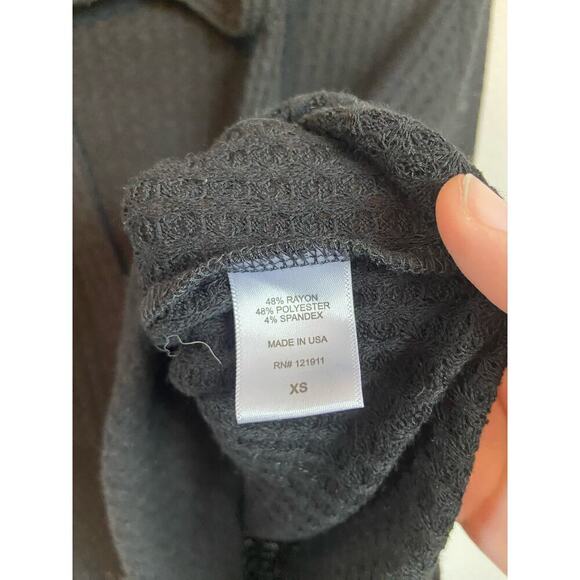 LNA waffle weave hoodie size XS - Picture 3 of 3